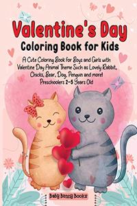 Valentine's Day Coloring Book for Kids
