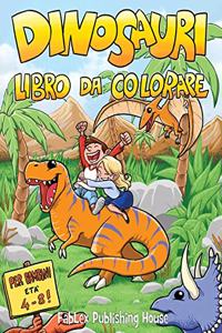 Dinosauri libro da colorare