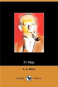 If I May (Dodo Press)