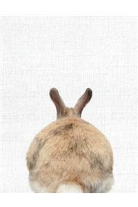 Cute Animal Composition Book Rabbit tail