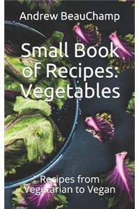 Small Book of Recipes