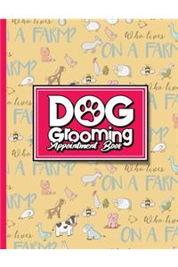 Dog Grooming Appointment Book