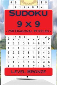 Sudoku 9 X 9 - 250 Diagonal Puzzles - Level Bronze