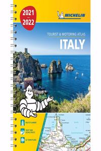 Italy 2021 / 2022 - Tourist and Motoring Atlas (A4-Spiral)