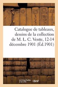 Catalogue de Tableaux, Dessins Anciens Principalement de l'École Française Du Xviiie Siècle, Livres