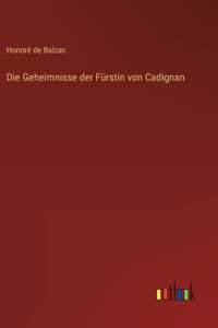 Geheimnisse der Fürstin von Cadignan