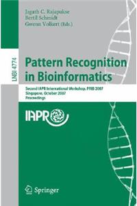 Pattern Recognition in Bioinformatics