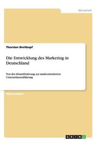 Entwicklung des Marketing in Deutschland