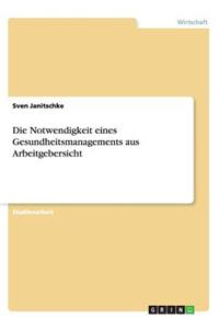 Die Notwendigkeit eines Gesundheitsmanagements aus Arbeitgebersicht