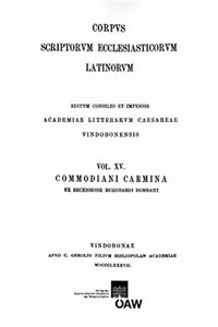 Commidanus. Carmen Apologeticum, Instructiones