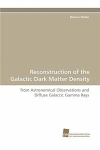 Reconstruction of the Galactic Dark Matter Density