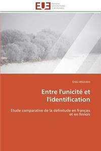 Entre l'Unicité Et l'Identification