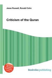 Criticism of the Quran