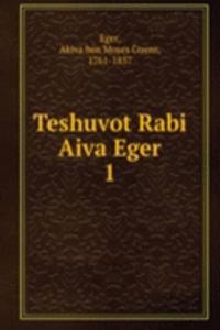 Teshuvot Rabi Aiva Eger