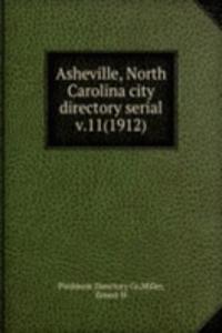 Asheville, North Carolina city directory serial