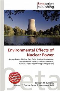 Environmental Effects of Nuclear Power