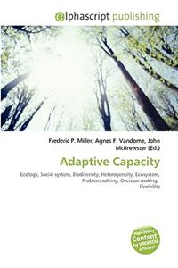 Adaptive Capacity