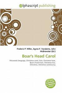 Boar's Head Carol