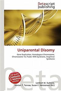 Uniparental Disomy