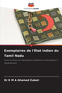 Exemplaires de l'État indien du Tamil Nadu