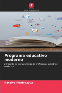 Programa educativo moderno