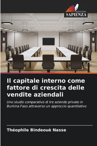 Il capitale interno come fattore di crescita delle vendite aziendali