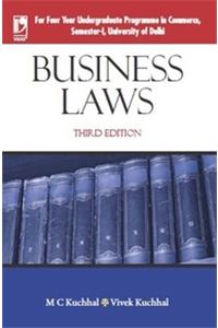 Business Laws (For Fyup in Commerce) University of Delhi Semester I