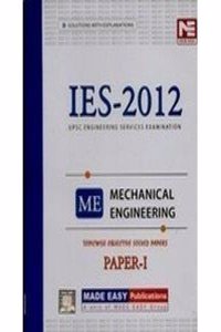 Ies Mechanical Engineering 2012 Paper - I