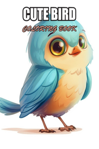 Cute Bird Coloring Book