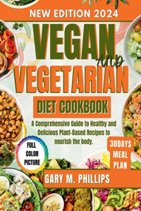 Vegan and Vegetarian Diet Cookbook 2024