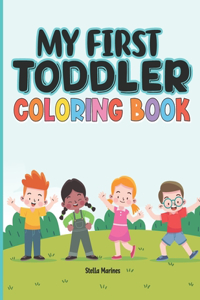 My First Toddler Coloring Book