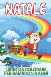 Natale Libro Da Colorare Per Bambini 1-3 Anni