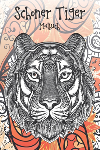 Schöner Tiger - Malbuch