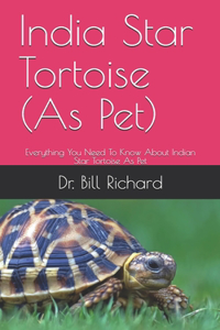 India Star Tortoise (As Pet)