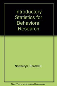 Introductory Statistics for Behavioral Research