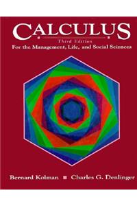 Calculus for the Management, Life and Social Sciences