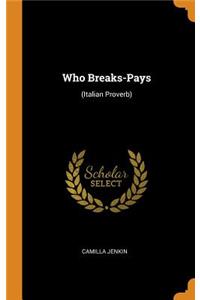 Who Breaks-Pays