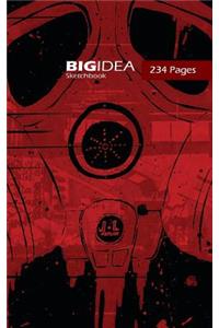 Big Idea Sketchbook, 234 Pages (Red Musk)