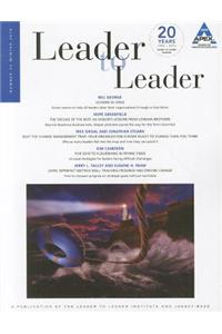 Leader to Leader (Ltl), Volume 55, Winter 2010