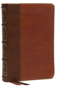 NKJV, Compact Bible, Maclaren Series, Leathersoft, Brown, Comfort Print
