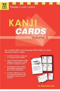 Kanji Cards Kit Volume 3