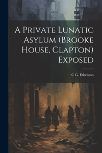 Private Lunatic Asylum (brooke House, Clapton) Exposed