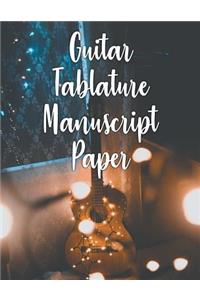 Guitar Tablature Manuscript Paper
