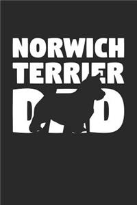 Norwich Terrier Notebook 'Norwich Terrier Dad' - Gift for Dog Lovers - Norwich Terrier Journal