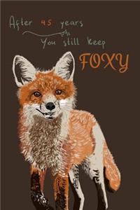 45 Years Fox Journal