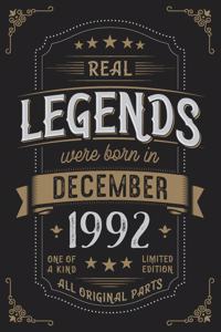 Real Legends were born in December 1992