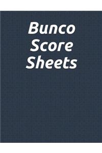 Bunco Score Sheets