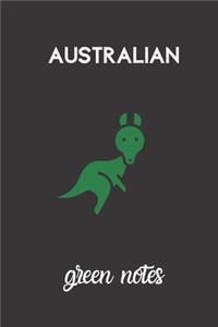 Australian Green Notes