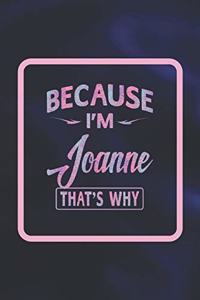 Because I'm Joanne That's Why