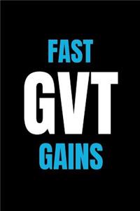 Personal Trainer Notebook Fast GVT Gains German Volume Training